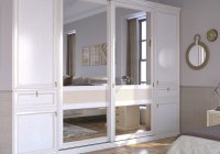 Шкаф встроенный комбинированный белая классика 067 Классика