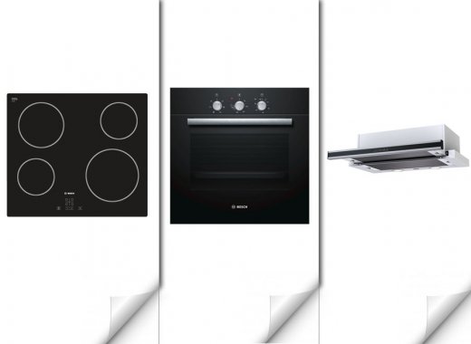 Комплект BOSCH 6 с вытяжкой Krona